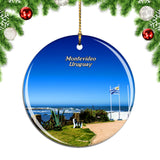 Uruguay Montevideo Christmas Ornament