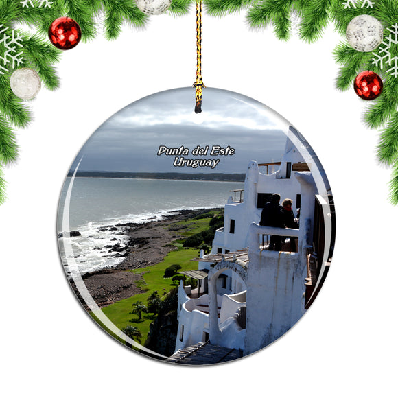 Uruguay Punta Del Este Christmas Ornament