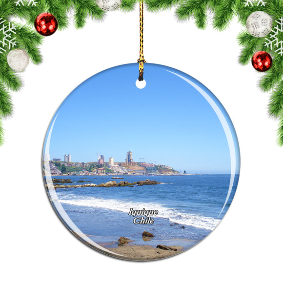 Chile Iquique Christmas Ornament