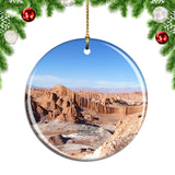 Valley Of The Moon San Pedro De Atacama Chile Christmas Ornament