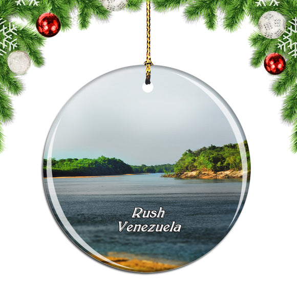 Venezuela Costa Holiday Landscape Christmas Ornament