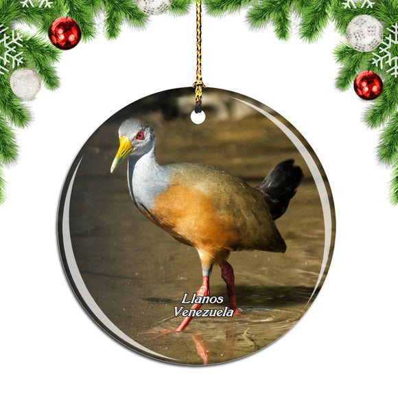 Venezuela Mangroves Pelican Christmas Ornament