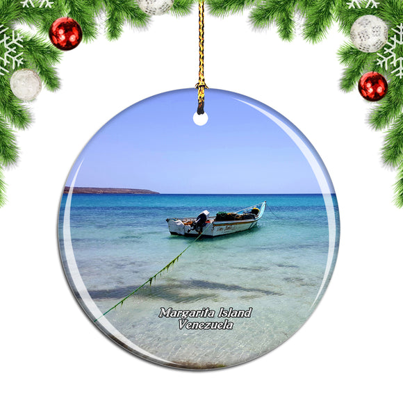 Venezuela Margarita Island Christmas Ornament