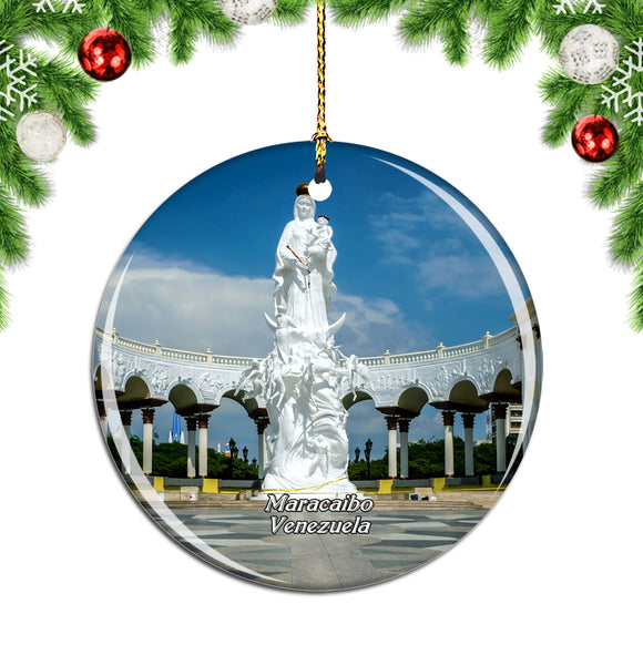 Venezuela Parque Central Caracas Torres Gemelas Christmas Ornament