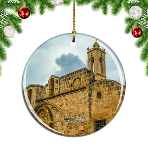 Ayia Napa Monastery Cyprus Christmas Ornament