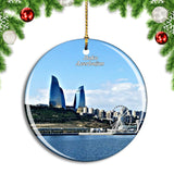 Azerbaijan Baku Marine Christmas Ornament