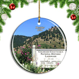 USA America Boulder Colorado Chautauqua Park Christmas Ornament