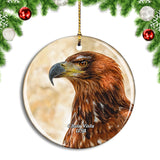 USA America Chula Vista Eagle Christmas Ornament