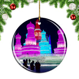 China Harbin Ice and Snow World Christmas Ornament