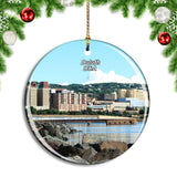 USA America Duluth Minnesota Christmas Ornament