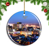 USA America El Paso Christmas Ornament