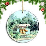 USA America Escondido San Diego Zoo Safari Park Christmas Ornament