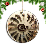 USA America Fairfax National Firearms Museum Christmas Ornament