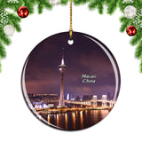 China Macao Tower Christmas Ornament