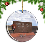 USA America Holbrook Petrified Forest Park Arizona Christmas Ornament