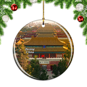 China National Palace Museum Beijing Christmas Ornament