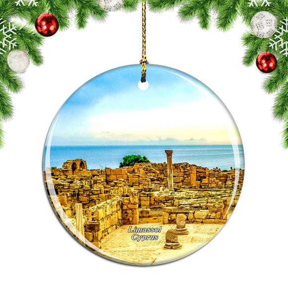 Kourion Limassol Cyprus Christmas Ornament