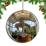 USA America National Cowboy Museum Oklahoma Christmas Ornament