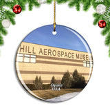 USA America Ogden Hill Aerospace Museum Christmas Ornament