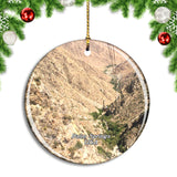 USA America Palm Springs Aerial Tramway Christmas Ornament