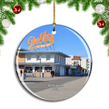 USA America Rehoboth Beach Boardwalk Christmas Ornament