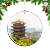 China Yellow Crane Tower Wuhan Christmas Ornament