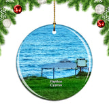 Paphos Cyprus Christmas Ornament