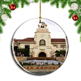 USA America Temecula Old Town Christmas Ornament