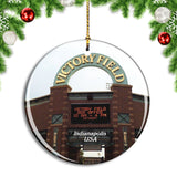 USA America Victory Field Indianapolis Christmas Ornament