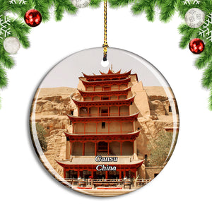 China Gansu Dunhuang Mogao Grottoes Christmas Ornament