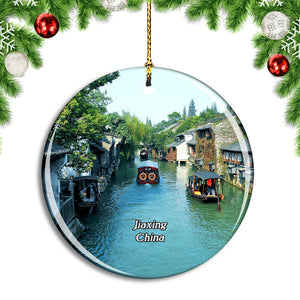 China Jiaxing Wuzhen Christmas Ornament