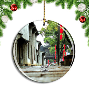 China Wuxi Huishan Ancient Town Christmas Ornament