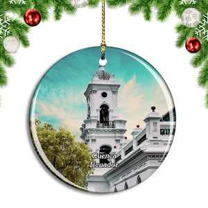 Ecuador Cuenca Cathedral of The Immaculate Conception Christmas Ornament