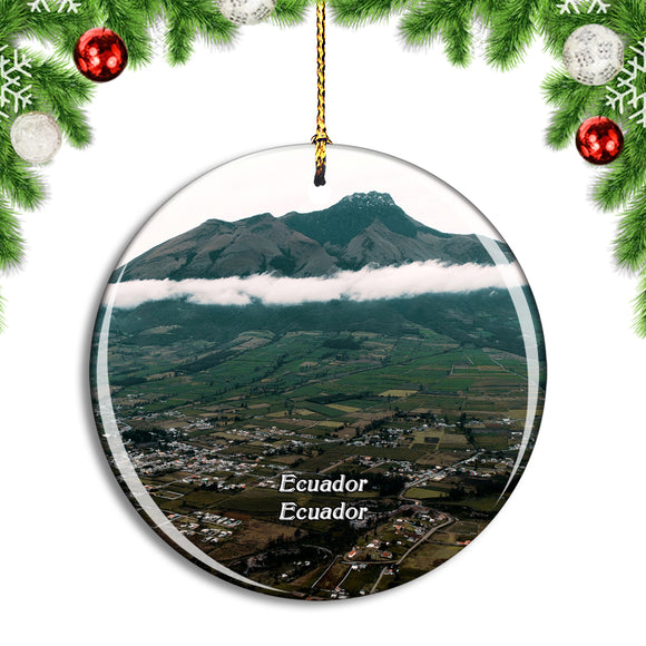 Ecuador Tayta Imbabura Christmas Ornament