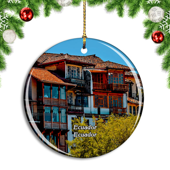 Ecuador The Ravine Basin Christmas Ornament