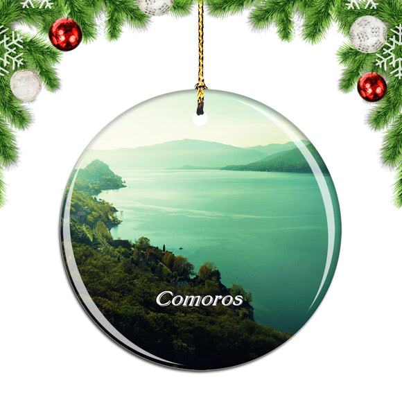 Comoros Christmas Ornament