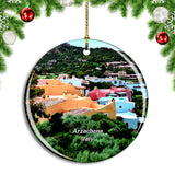 Italy Arzachena Stella Maris Christmas Ornament