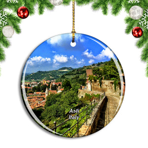 Italy Asti Christmas Ornament