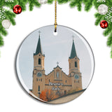 Italy Brunico La Citta vecchia Christmas Ornament