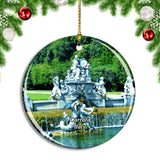 Italy Caserta The Royal Palace Fountains Christmas Ornament