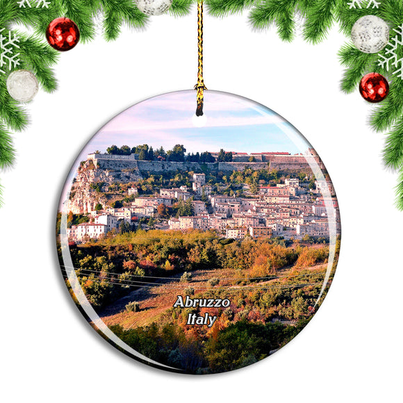 Italy Civitella Del Tronto Christmas Ornament