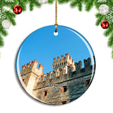 Italy Cremona Castle Christmas Ornament