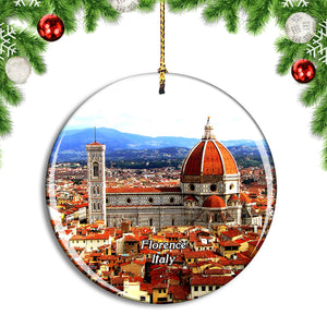 Italy Florence Duomo Christmas Ornament