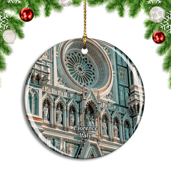 Italy Florence Christmas Ornament