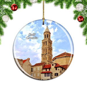 Croatia Diocletian's Palace Split Christmas Ornament