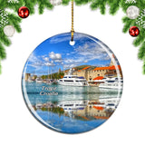 Croatia Old Town Trogir Trogir Christmas Ornament