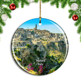 Italy Matera Christmas Ornament