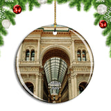 Italy Milan Viktor Emanuel Galerie Christmas Ornament