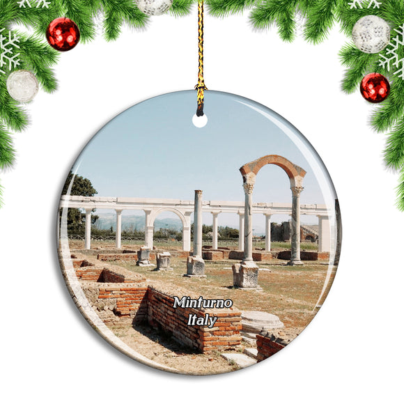 Italy Minturno Christmas Ornament