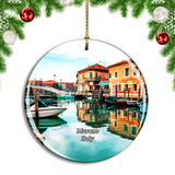 Italy Murano Venice Christmas Ornament